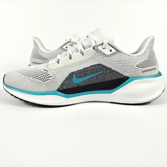 Nike Pegasus 41 Men’s 11 White Black Blue Running Shoes FD2722-103 Air Zoom - Picture 9 of 16